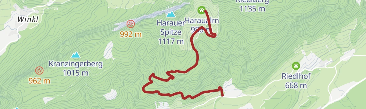Route map: 245 | Haraualm